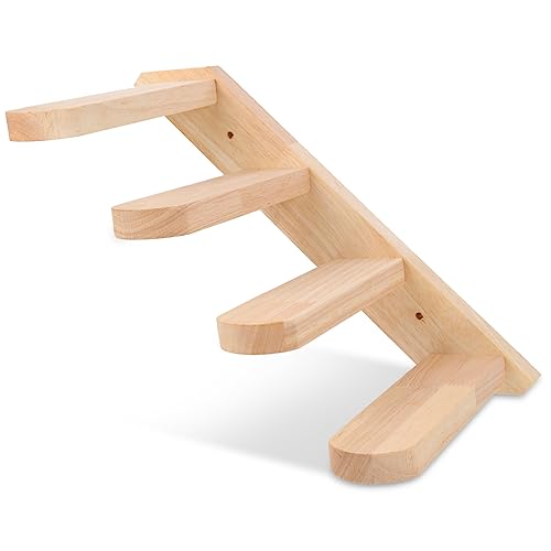 HEMOTON Wandmontiertes Katzenkletterboard aus Massivem Holz Strapazierfähige Katzenmöbel für Drinnen Kletterwand mit Sicherem für Katzen HEMOTON Wandmontiertes Katzenkletterboard aus Massivem Holz Strapazierfähige Katzenmöbel für Drinnen Kletterwand mit Sicherem für Katzen von HEMOTON