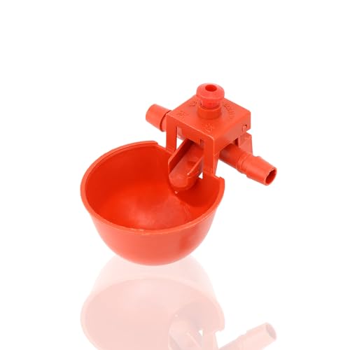 10Pcs Chicken Waterer, Chicken Feeder und Waterer Geflügel Waterer für Hühnerstall Zubehör von HERCHR