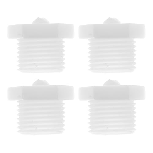 HEROFFIX Kunststoff-Schlauchstutzen G1/2 Weibliches Gewinde Endstopfen Transparent 4 Stück HEROFFIX Kunststoff-Schlauchstutzen G1/2 Weibliches Gewinde Endstopfen Transparent 4 Stück von HEROFFIX