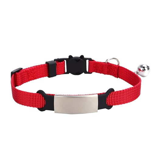 HERSIL 8 Farben von der Stange, Katzenhalsband kann zerbrochen Werden. Katzenhalsband Callor Stromhalsband Für Hunde Kaufen (RD2, One Size) von HERSIL