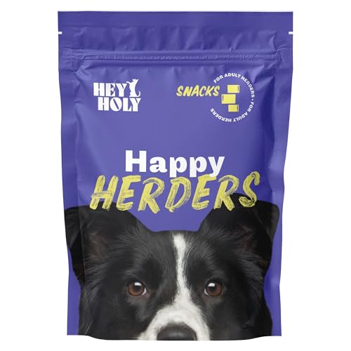 HEY HOLY – Happy Herders Snacks – High-Meat Premium Leckerli für Hunde mit 98% Huhn – 4er Pack (4x150g) – Getreidefrei von HEY HOLY