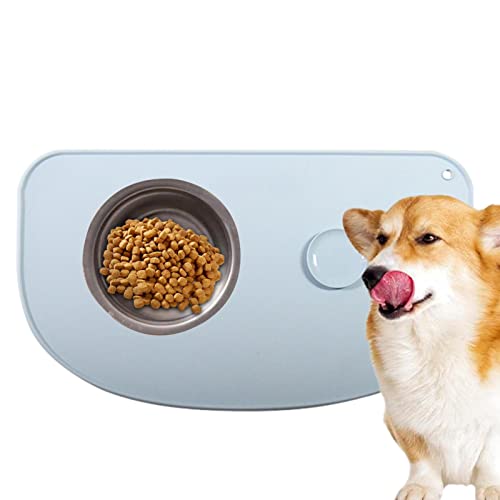 HEYCE Haustier-Silikon-Tischset - Silikon-Futtermatte für Haustiere - Faltbares und leichtes Haustierfütterungsgerät für Katzen, Hunde und andere Tiere von HEYCE