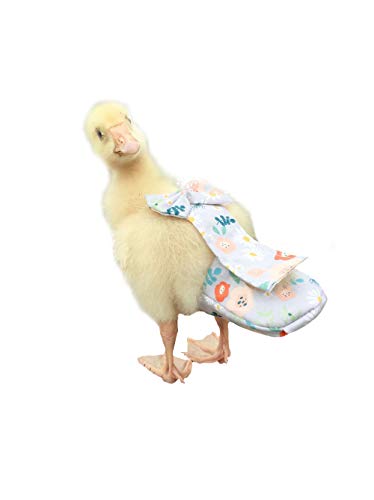 HEZHUO Entenwindeln, Huhnwindeln, spezielle Windeln für Geflügel, Huhn, Ente und Gans, wasserdicht, verstellbar, waschbar und wiederverwendbar, für Geflügel, Entenzubehör (6XL:1500g-2000g) von HEZHUO