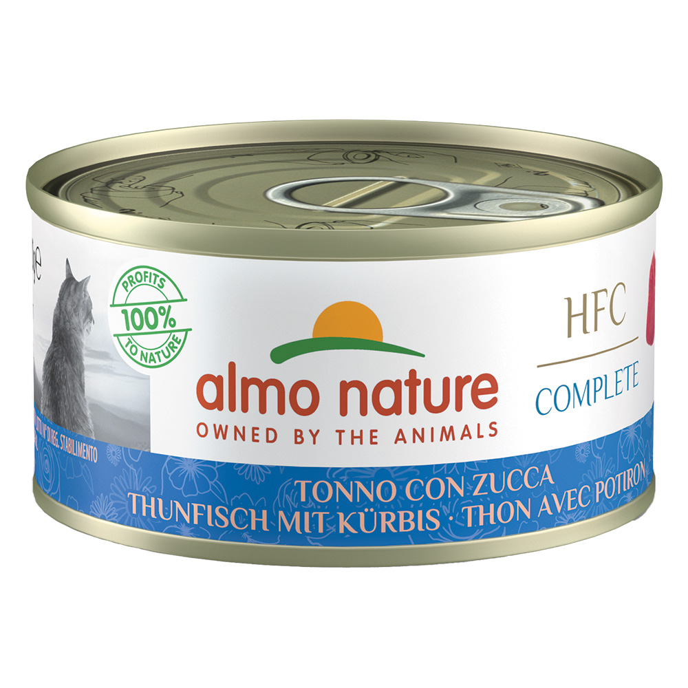 Almo Nature HFC Complete 6 x 70 g - Thunfisch mit Kürbis von Almo Nature HFC