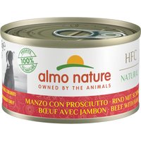 Sparpaket Almo Nature HFC 12 x 95 g - Rind mit Schinken von Almo Nature HFC