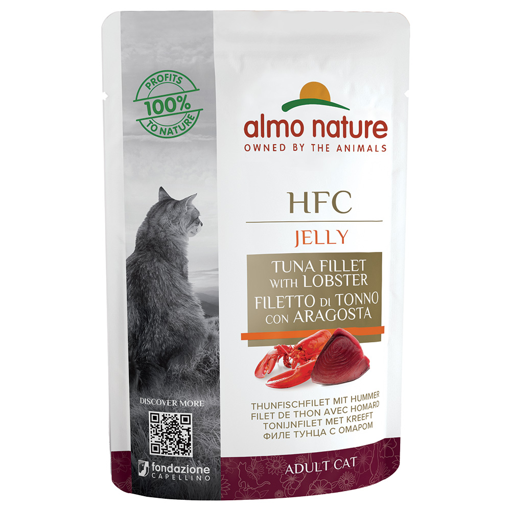 Sparpaket Almo Nature HFC Jelly Pouch 24 x 55 g - Thunfischfilet und Hummer Sparpaket Almo Nature HFC Jelly Pouch 24 x 55 g - Thunfischfilet und Hummer von Almo Nature HFC