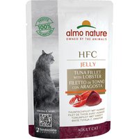 Sparpaket Almo Nature HFC Jelly Pouch 24 x 55 g - Thunfischfilet und Hummer von Almo Nature HFC