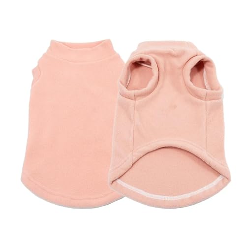 HGRYNDRO Hundebekleidung Katzenhundjacke S Bis 8XL Frühling Herbst Haustier Kleidung Kleine Mittelgroße Hunde Welpe Weste Kittenpulover Outfit-rosa-XL-Suit 7-9 Kg von HGRYNDRO