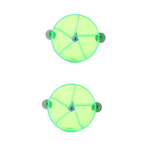 2 Stück Papageien-Futterball, Futtersuchsystem, rotierendes Vogelfutter, Nymphensittich-Papagei-Futtersuchrad, Papageien-Futtersuchspielzeug, Papagei von HHOZsafety