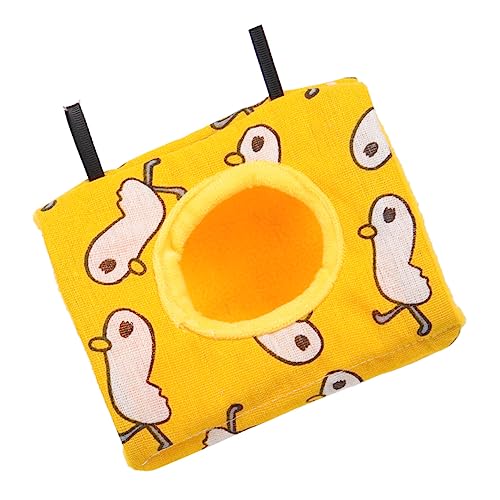 Nest House Parakeets Parrot Sleeping Nest Hanging Sleeping Bed Parakeet Hammock Cockatiel Hammock Parakeet Nest Plush Bird Bed for Cage Parrot Hammock Decorative Bird Cotton Birds von HHOZsafety