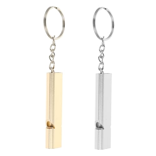 HIAKDOFT 2 Stück Teiliges Aluminiumlegierung Taubenpfeife Trainingspfeife Leicht und Tragbar für Vogel und Hundetraining als Notfallpfeife für Schiedsrichter und Outdoor Einsätze HIAKDOFT 2 Stück Teiliges Aluminiumlegierung Taubenpfeife Trainingspfeife Leicht und Tragbar für Vogel und Hundetraining als Notfallpfeife für Schiedsrichter und Outdoor Einsätze von HIAKDOFT