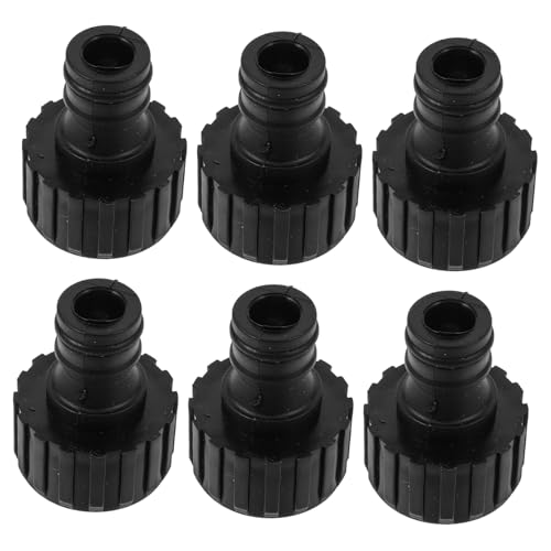 HIAKDOFT 6 Stück Vielseitige Schnellanschluss-schlauchadapter, Universelle Wasserhahn-anschlüsse Für Garten, Gartenschlauch, Schnellanschluss-schlauchteil, Gartenschlauch-Adapter, von HIAKDOFT