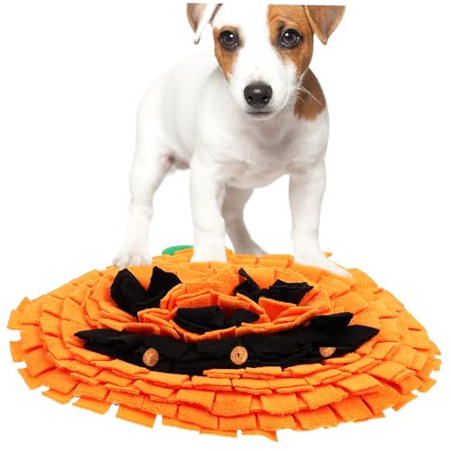 HIAKDOFT Schnüffelmatte für Große Hunde Langlebiges Polar Fleece Geruchsabsorbierend Leuchtend Orange Fördert Mentale Stimulation und Langsames Fressen Kompakt und Leicht zu Reinigen HIAKDOFT Schnüffelmatte für Große Hunde Langlebiges Polar Fleece Geruchsabsorbierend Leuchtend Orange Fördert Mentale Stimulation und Langsames Fressen Kompakt und Leicht zu Reinigen von HIAKDOFT