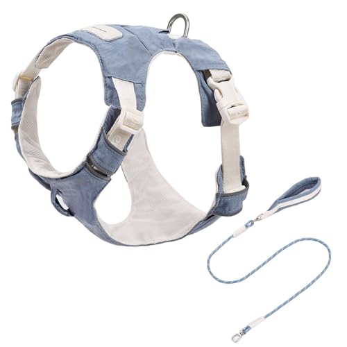 Bequemes Hundegeschirr mit Schnellverschluss-Schnallen, reflektierender Nacht-Brustgurt für Outdoor-Aktivitäten, Haustier-Brustgurt Bequemes Hundegeschirr mit Schnellverschluss-Schnallen, reflektierender Nacht-Brustgurt für Outdoor-Aktivitäten, Haustier-Brustgurt von HINAYOSAN