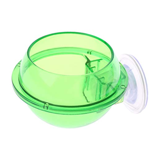 HINAYOSAN Feeder Saugnapf Anti-Escape Food Dish Water Bowl Live Fodder Container von HINAYOSAN