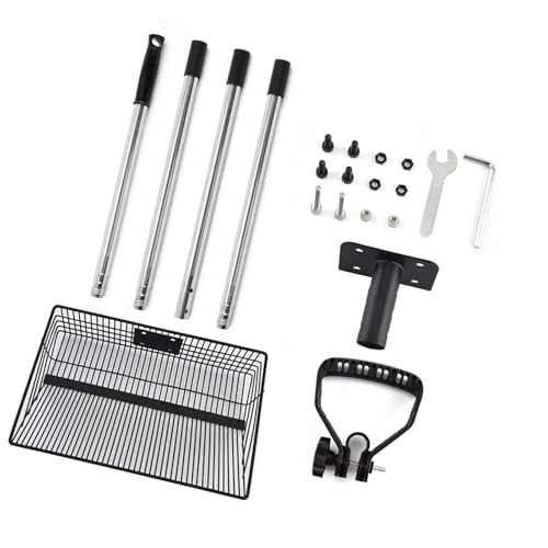 HINAYOSAN Geflügelschaufel mit verlängertem Griff, 30 cm, widerstandsfähiges Metall-Design für Hühnergehäuse, Wartung, langer Griff, Geflügelschaufel HINAYOSAN Geflügelschaufel mit verlängertem Griff, 30 cm, widerstandsfähiges Metall-Design für Hühnergehäuse, Wartung, langer Griff, Geflügelschaufel von HINAYOSAN