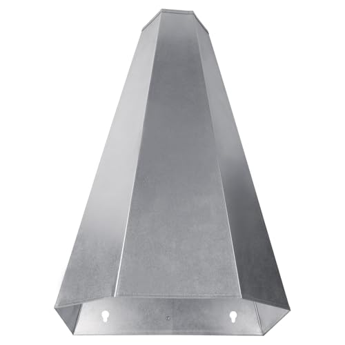 HINAYOSAN Rückhaltegerät für Tierhaltung, Metall, Hühnerkegel mit ergonomischem Trichter-Design, Wandmontage, flache Rückseite, Geflügel, Huhnfessel, Fesseln HINAYOSAN Rückhaltegerät für Tierhaltung, Metall, Hühnerkegel mit ergonomischem Trichter-Design, Wandmontage, flache Rückseite, Geflügel, Huhnfessel, Fesseln von HINAYOSAN