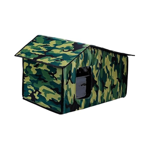 Haustierzelt, großes Haus für Hunde & Unterschlupf, Höhle, Haustierschutz, Outdoor, regendicht, wasserdicht, Haus für draußen Haustierzelt, großes Haus für Hunde & Unterschlupf, Höhle, Haustierschutz, Outdoor, regendicht, wasserdicht, Haus für draußen von HINAYOSAN