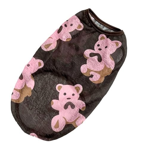 Mädchen-/Katzen-Hemd, Kostüm, Strandweste, Cartoon-Bär-Shirt für Welpen, Hunde und Katzen, Blumenkleid, Foto-Requisiten, weiche Haustierkleidung Mädchen-/Katzen-Hemd, Kostüm, Strandweste, Cartoon-Bär-Shirt für Welpen, Hunde und Katzen, Blumenkleid, Foto-Requisiten, weiche Haustierkleidung von HINAYOSAN