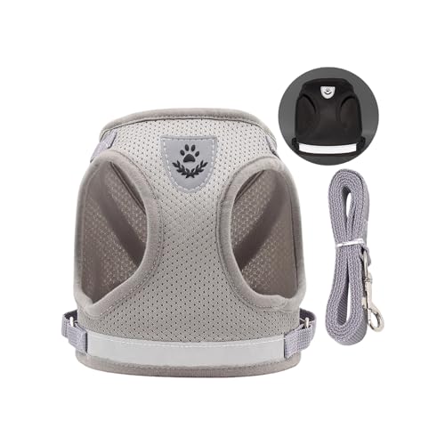 Reflektierendes Hundegeschirr, atmungsaktives Netz, Weste mit Seil für kleine Hunde, sicheres Design, Haustier-Outdoor-Ausrüstung, reisefreundliche Haustierweste Reflektierendes Hundegeschirr, atmungsaktives Netz, Weste mit Seil für kleine Hunde, sicheres Design, Haustier-Outdoor-Ausrüstung, reisefreundliche Haustierweste von HINAYOSAN
