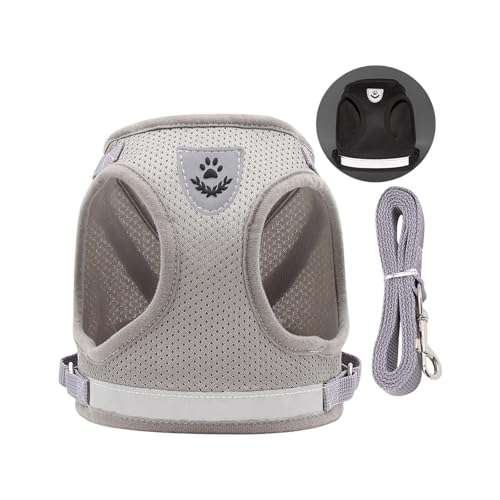 Reflektierendes Hundegeschirr, atmungsaktives Netz, Weste mit Seil für kleine Hunde, sicheres Design, Haustier-Outdoor-Ausrüstung, reisefreundliche Haustierweste Reflektierendes Hundegeschirr, atmungsaktives Netz, Weste mit Seil für kleine Hunde, sicheres Design, Haustier-Outdoor-Ausrüstung, reisefreundliche Haustierweste von HINAYOSAN