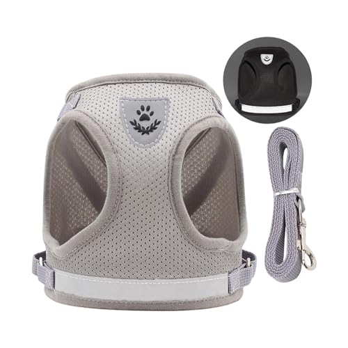 Reflektierendes Hundegeschirr, atmungsaktives Netz, Weste mit Seil für kleine Hunde, sicheres Design, Haustier-Outdoor-Ausrüstung, reisefreundliche Haustierweste Reflektierendes Hundegeschirr, atmungsaktives Netz, Weste mit Seil für kleine Hunde, sicheres Design, Haustier-Outdoor-Ausrüstung, reisefreundliche Haustierweste von HINAYOSAN