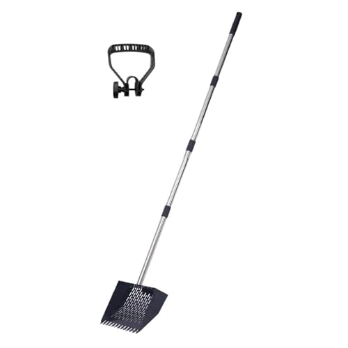Verstellbarer Hühnermist aus Edelstahl mit ergonomischem Griff für die Reinigung und Abfallsiebung, ergonomische Hühnerabfallschaufel Verstellbarer Hühnermist aus Edelstahl mit ergonomischem Griff für die Reinigung und Abfallsiebung, ergonomische Hühnerabfallschaufel von HINAYOSAN