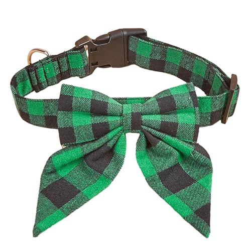 Verstellbares Halsband, Weihnachtsmotiv, Hundefliege, festliches Haustier-Hals, Haustier-Fliege, Festival-Zubehör, festliches Hundehalsband Verstellbares Halsband, Weihnachtsmotiv, Hundefliege, festliches Haustier-Hals, Haustier-Fliege, Festival-Zubehör, festliches Hundehalsband von HINAYOSAN