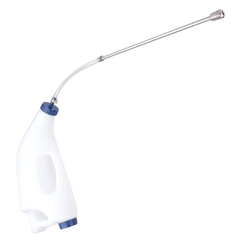 Waden-Stillflasche, 4 l, großes Fassungsvermögen, mit langem Mund und Griff, für Nutztiere, Schaf, Lamm Waden-Stillflasche, 4 l, großes Fassungsvermögen, mit langem Mund und Griff, für Nutztiere, Schaf, Lamm von HINAYOSAN