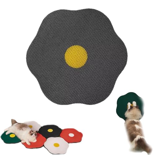 2024new Flower Scratching Pad for Cats on Wall, Flower Scratching Pad for Cats, Wall Scratching Pad for Cats, Cat Wall Scratcher for Indoor (Grey) von HItianya