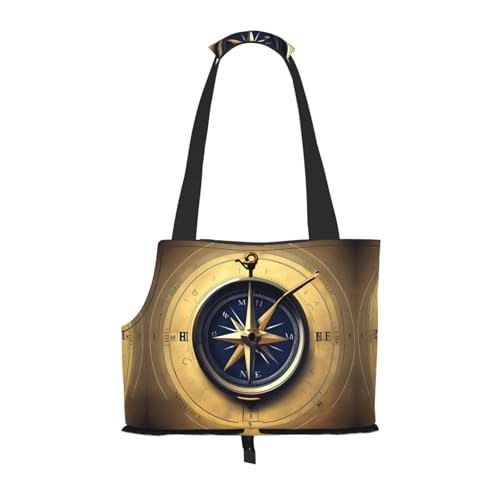 Law of the Compass Navigation Print Dog Walking Bags Puppy Carrier Pets Dogs Carrier Bags for small Dogs and Cat and Rabbit von HJLUUFT