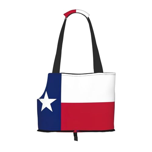 Tragetasche mit Texas-Staatsflagge, für kleine Hunde, Katzen und Kaninchen von HJLUUFT