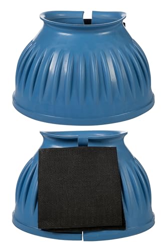 HKM 8605 Springglocken Atlanta, Gummispringglocken Gummi Hufglocken, Rauchblau, M HKM 8605 Springglocken Atlanta, Gummispringglocken Gummi Hufglocken, Rauchblau, M von HKM