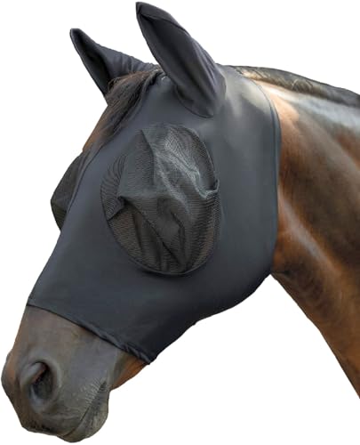 HKM Essentials Fliegenschutzmaske, Schwarz, Warmblut HKM Essentials Fliegenschutzmaske, Schwarz, Warmblut von HKM