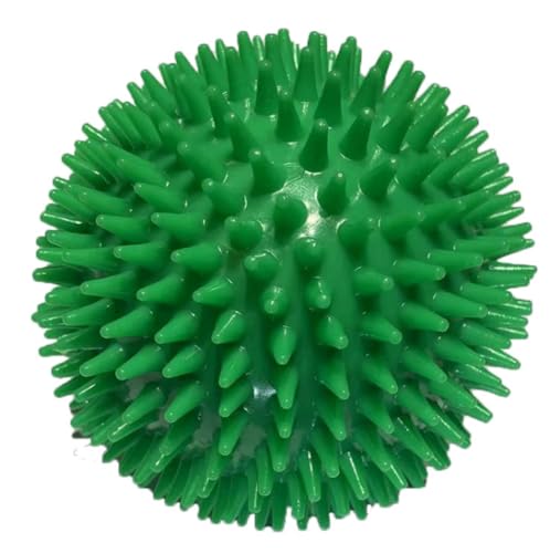 2pcs Haustier Interaktiver Dornenball Hund Im Freien Spielzeug Backenzahn Beißen Resistente Lautäußerung Haustier Hund Training Spielzeugball 11cm von HKSOPC