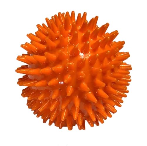 2pcs Haustier Interaktiver Dornenball Hund Im Freien Spielzeug Molar Beißen Lautäußerung Haustier Hund Training Spielzeugball 9cm von HKSOPC