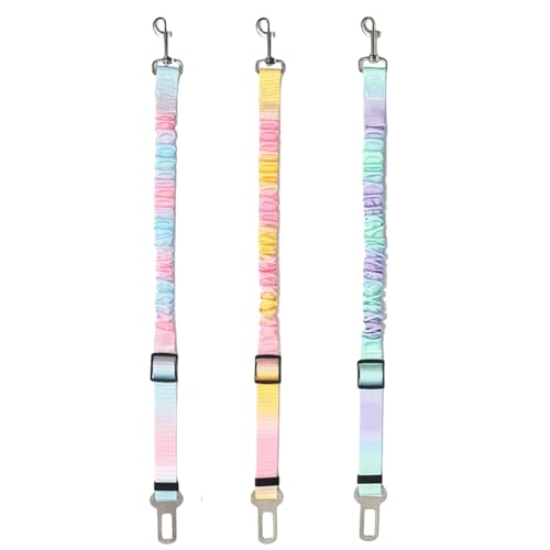 3 x sichere Hundeleinen, langlebig, Nylon, Hundegurt, Haustier-Sicherheitsgurt, Hunde zum Autofahren von Haustieren, regulierbar 3 x sichere Hundeleinen, langlebig, Nylon, Hundegurt, Haustier-Sicherheitsgurt, Hunde zum Autofahren von Haustieren, regulierbar von HLBEST