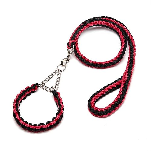 Gewebtes Hundehalsband, Hundeleine, Haustierleine von HLIGMINRD