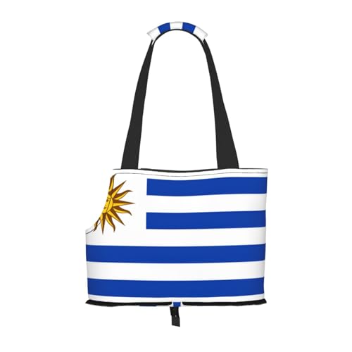 Tragetasche für Hunde, Motiv: Flagge von Uruguay, Haustier-Tragetasche, Tasche für kleine Hunde, Katzen, Welpen Tragetasche für Hunde, Motiv: Flagge von Uruguay, Haustier-Tragetasche, Tasche für kleine Hunde, Katzen, Welpen von HMBGFW