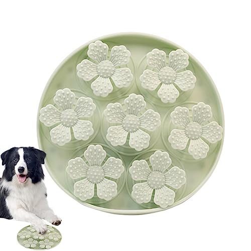 HMLTD Katzenleckmatte - Langsamer Futterspender für Haustiere - Hunde-Puzzle-Anreicherungsspielzeug, Leckkissen für Hunde zum Baden, Leckmatte zur Linderung von Angstzuständen, Leckereien, Joghurt, von HMLTD