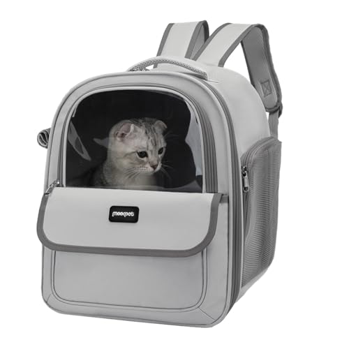 HMLTD Katzenrucksack, Katzenrucksackträger - Belüftete Katzenrucksacktasche - Bequemer, Leichter, geräumiger Rucksack für kleine Hunde, Katzen, Reisen, Wandern, Spazierengehen, 1 von HMLTD