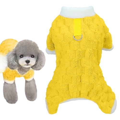 HMLTD Warmer Hundemantel | Fleece-Hundepullover, Haustier-Pullover, Pullover - Gemütliche Haustierkleidung, Fleece-Hundepullover für Welpenhunde von HMLTD