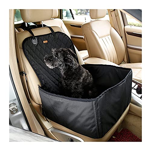 Autositze für Hunde, Autositze für kleine Hunde für Autos, 2-in-12-Tragetasche für Hunde, zusammenklappbarer Autositz für Katzen, rutschfeste Autotragetasche für Haustiere, Autositz für Haustiere von HNBWODD