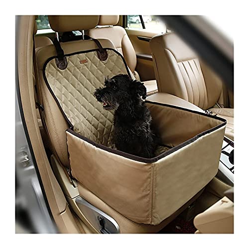 Autositze für Hunde, Autositze für kleine Hunde für Autos, 2-in-12-Tragetasche für Hunde, zusammenklappbarer Autositz für Katzen, rutschfeste Autotragetasche für Haustiere, Autositz für Haustiere von HNBWODD