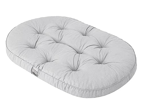 Hundematratze Haustierbett Hundeliegen Kissen Liegen Hundekissen Bett Sofa Hundekorb Tierbett Weich Hundesofa Matratze L - 97 x 62 cm Asche von HOBBYGARDEN