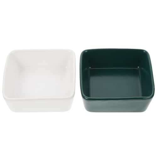 HOLIDYOYO 2Stücke Hamsterschale Aus Keramik Kleine Futter Und Wasserschalen Reinem Design Für Kleintiere Wie Hamster Und Meerschweinchen Hygienisch Reinigen HOLIDYOYO 2Stücke Hamsterschale Aus Keramik Kleine Futter Und Wasserschalen Reinem Design Für Kleintiere Wie Hamster Und Meerschweinchen Hygienisch Reinigen von HOLIDYOYO
