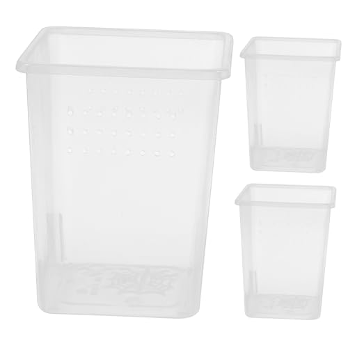 HOLIDYOYO 3Stücke Reptilien Zuchtbox Praktische Habitat Inkubatoren Für Spinnen Skorpione Eidechsen Und Kleine Sicher Langlebig Mit Belüftung Für Optimales HOLIDYOYO 3Stücke Reptilien Zuchtbox Praktische Habitat Inkubatoren Für Spinnen Skorpione Eidechsen Und Kleine Sicher Langlebig Mit Belüftung Für Optimales von HOLIDYOYO