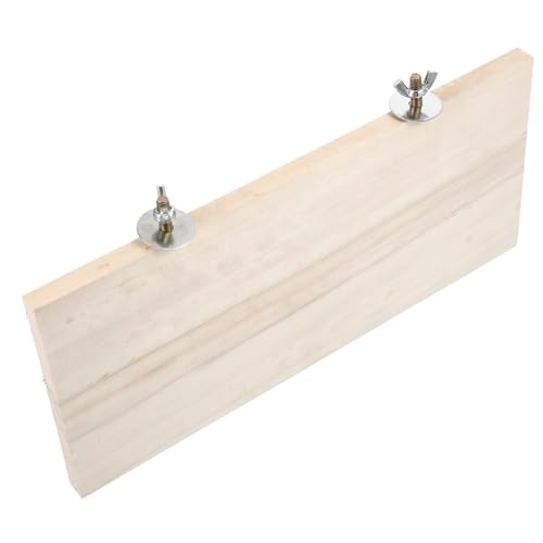HOLIDYOYO Hamster Holzplattform Kleintier mit Glatter Oberfläche für Hamster Meerschweinchen Papageien Gehege Zubehör zum Klettern und Beschäftigung HOLIDYOYO Hamster Holzplattform Kleintier mit Glatter Oberfläche für Hamster Meerschweinchen Papageien Gehege Zubehör zum Klettern und Beschäftigung von HOLIDYOYO
