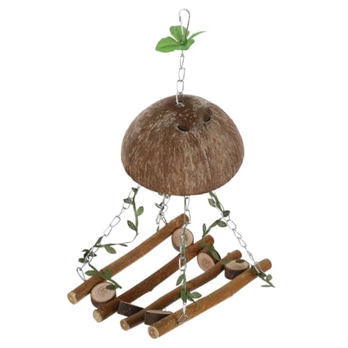 HOLIDYOYO Vogel Schaukel Spielzeug Aus Natürlichem Holz Hängende Sitzstange Für Papageien Und Wellensittiche Langlebig Und Fördert Interaktives Spiel Und Beschäftigung HOLIDYOYO Vogel Schaukel Spielzeug Aus Natürlichem Holz Hängende Sitzstange Für Papageien Und Wellensittiche Langlebig Und Fördert Interaktives Spiel Und Beschäftigung von HOLIDYOYO