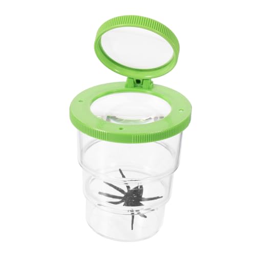 HOLIDYOYO Praktische Insektenbeobachtungsbox für Transparentes Lupenglas mit Vergrößerung Tragbar für Outdoor Erkundungen Fördert und Wissenschaftliche Fähigkeiten HOLIDYOYO Praktische Insektenbeobachtungsbox für Transparentes Lupenglas mit Vergrößerung Tragbar für Outdoor Erkundungen Fördert und Wissenschaftliche Fähigkeiten von HOLIDYOYO